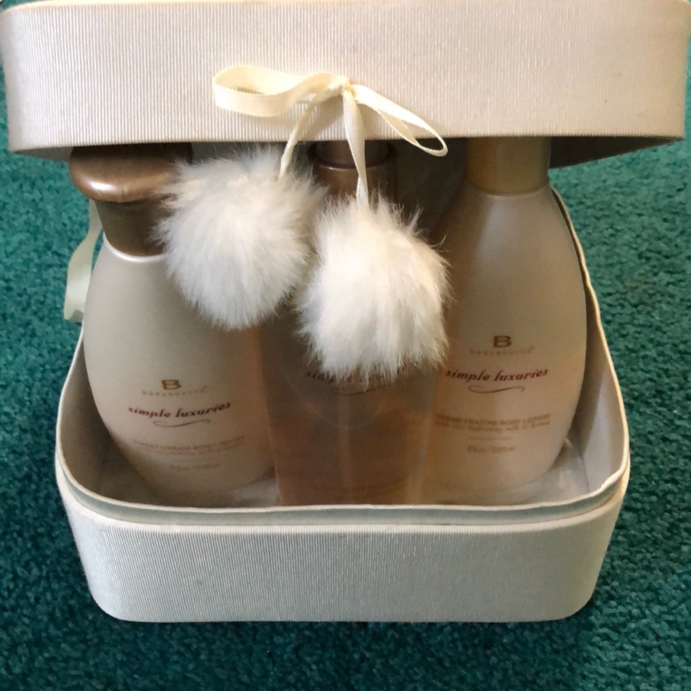 Lotion, body wash, and body mist
